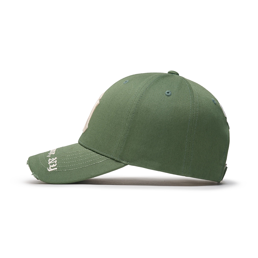 MLB NY Yankees Gothic Structured Ball Cap Khaki – voilà.id