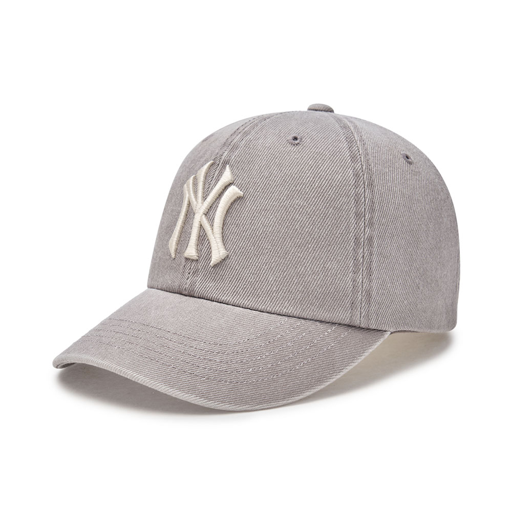 MLB NY Yankees Medium Logo Washed Unstructured Ball Cap