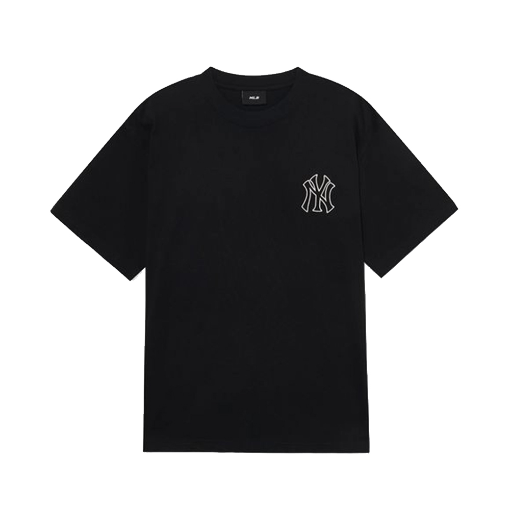 MLB NY Yankees Basic Back Logo T-Shirt Black – voilà.id
