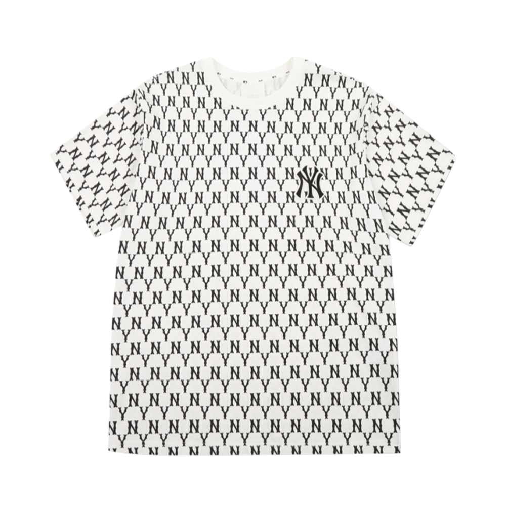 [MLB] Vintage Monogram Overfit T-Shirt ★大人気★ MLB NY Yankees Vintage Monotive Overfit T-Shirt Black – voilà.id