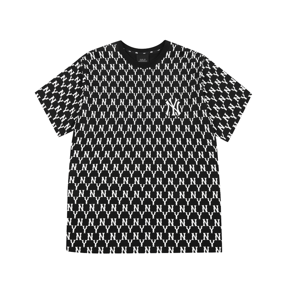 MLB NY Yankees Monogram All Over T-Shirt Black – voilà.id