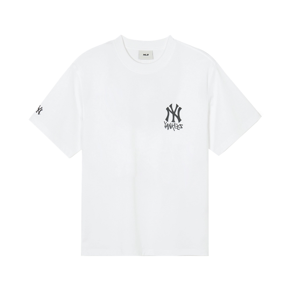 MLB■Street Logo oversize Short-sleeved★送料込 MLB Unisex Basic Street Big Logo Mega Oversized-Fit T-Shirt