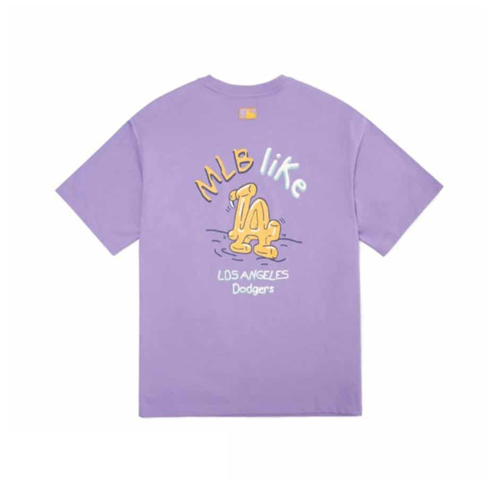 MLB Like LA Back Logo Overfit T-Shirt Violet – voilà.id