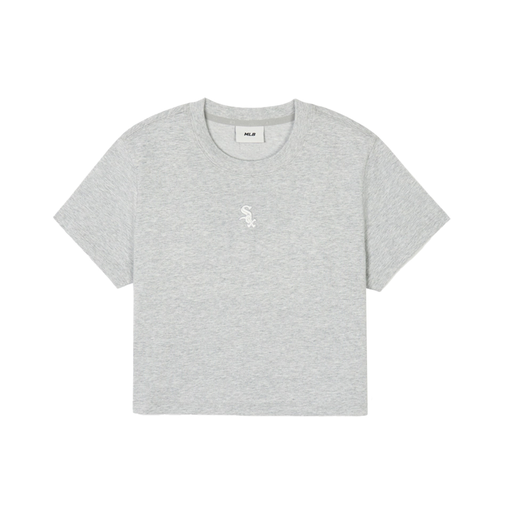 [MLB] W's Basic Small Logo Crop Top ★大人気★ Aespa Karina Pick] MLB Women's Basic Small Logo Golf Crop