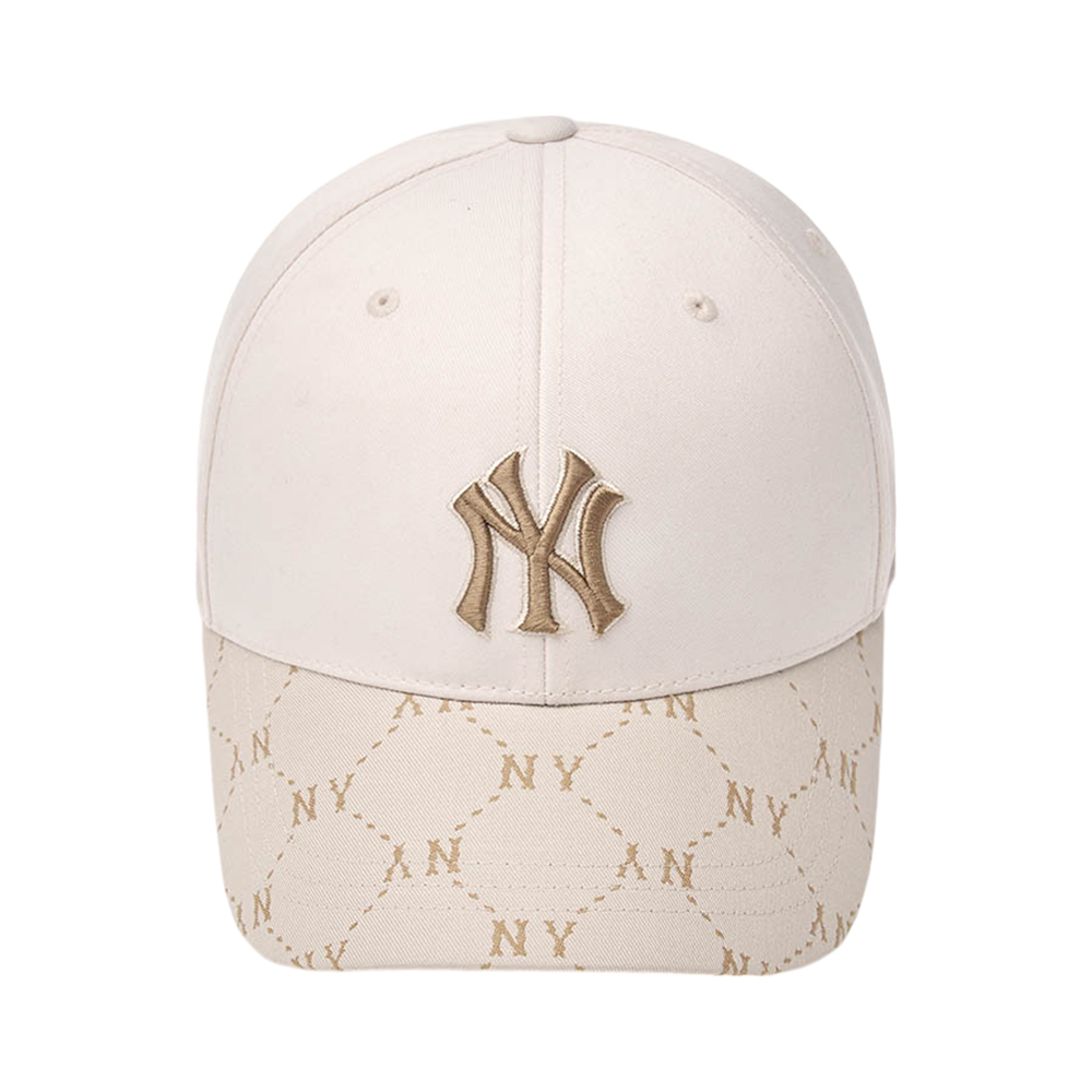 キャップ MLB Korea New nylon structure ball cap BOS Cream 3ACPB035N-4 Baseball Caps