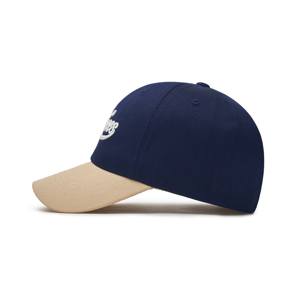 MLB NY Yankees Varsity Cursive Unstructured Ball Cap Navy
