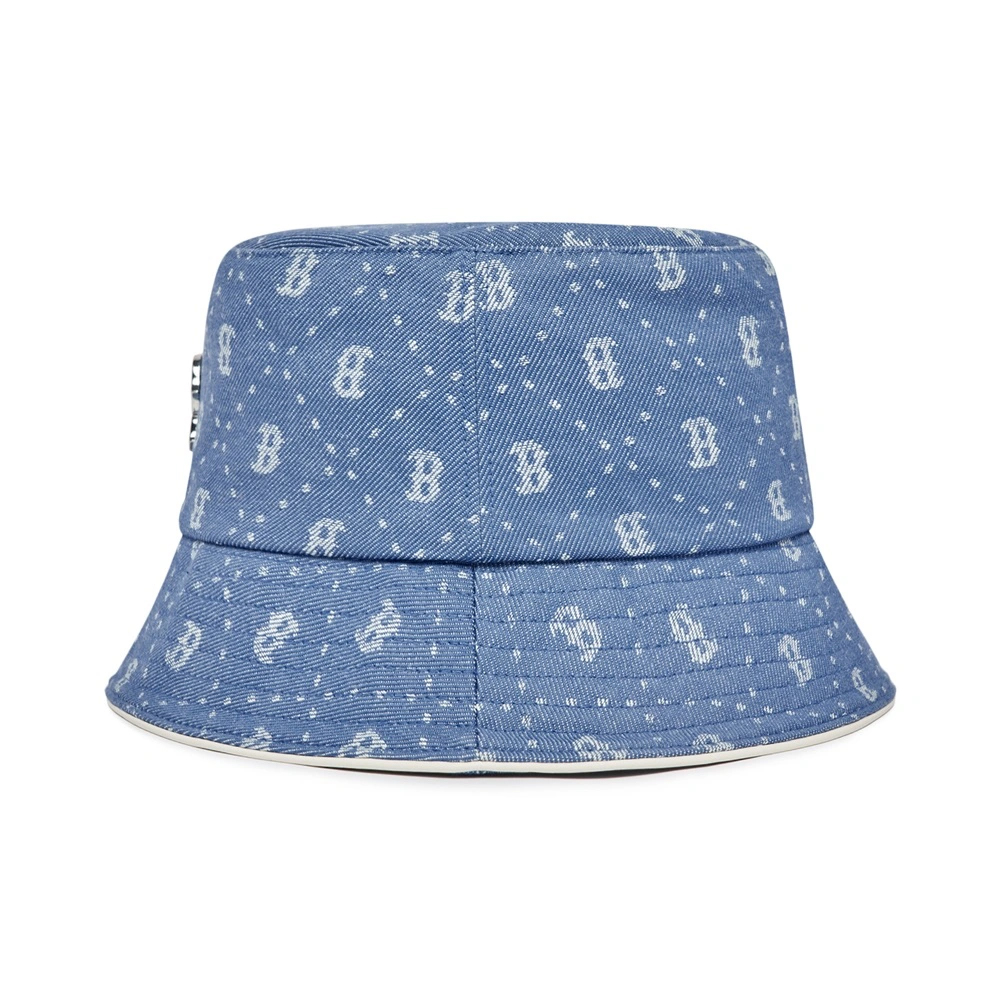 ★送料・関税込★MLB★DIA MONOGRAM POINT BUCKET HAT★ MLB Unisex Dia Monogram Point Bucket Hat NY Yankees Black