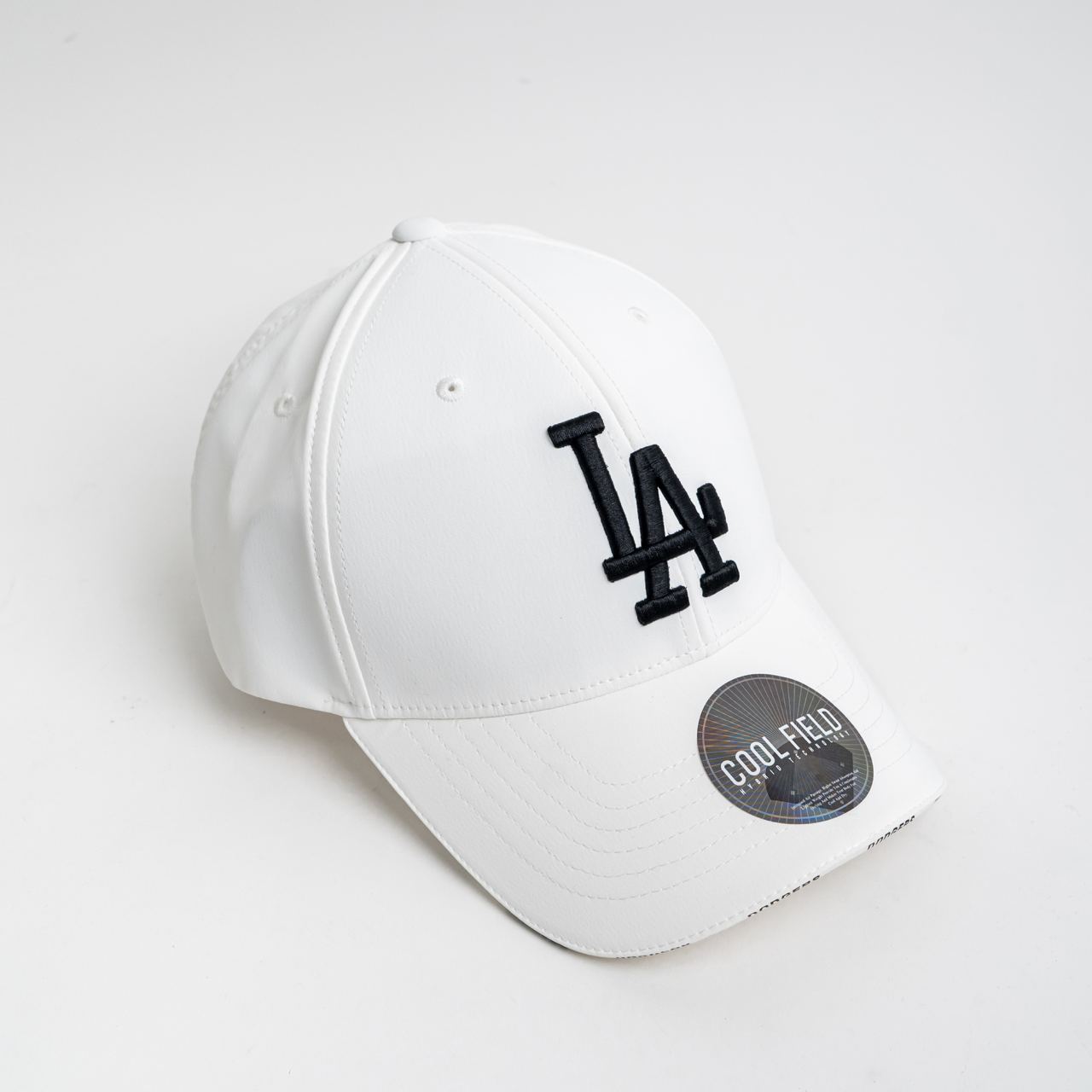 MLB LA Dodgers Cool Field Oreo Structured Ball Cap White