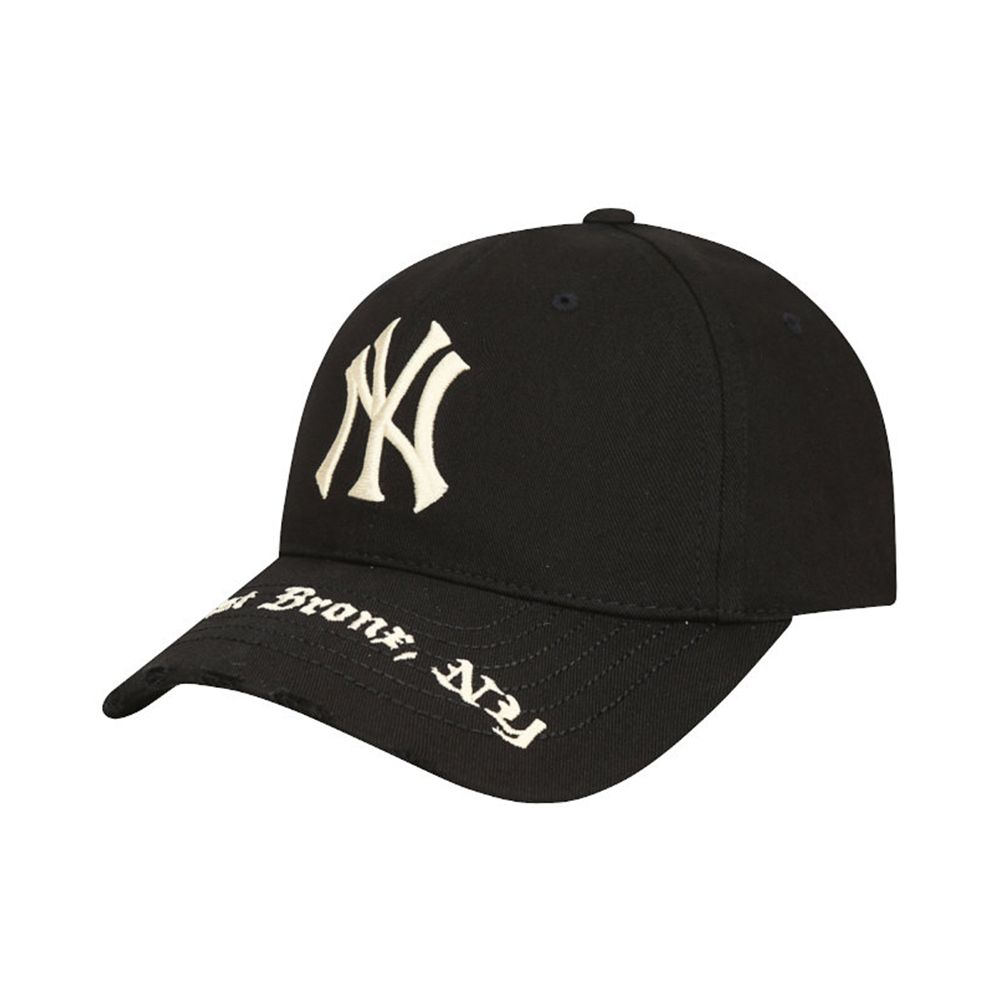 【韓国】MLB■Basic Flex Mesh Cap■NY/BLACK MLB NY Yankees Cool Field Oreo Structured Ball Cap Black