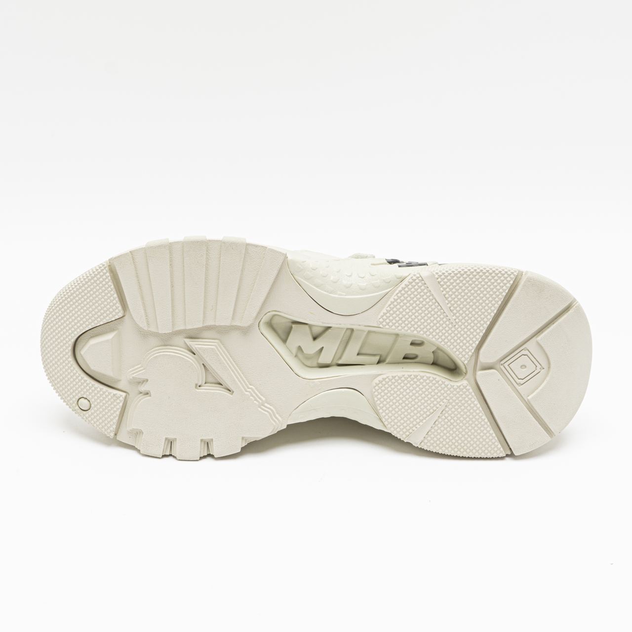 ◆ MLB ◆ Big Ball Chunky Mask LA Dodgers 3ASDCH143-07CRS MLB LA Dodgers Bigball Chunky Mask Sneakers Cream White