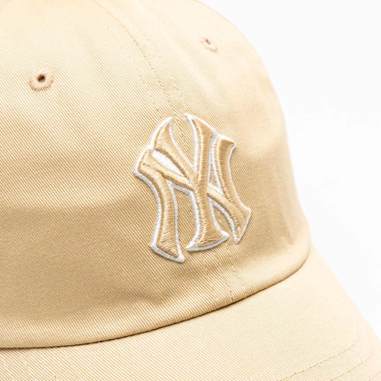 ☆New Era☆ MLB Basic New York Yankees Ball Cap Beige Rookie Unstructured New York Yankees Ball Cap