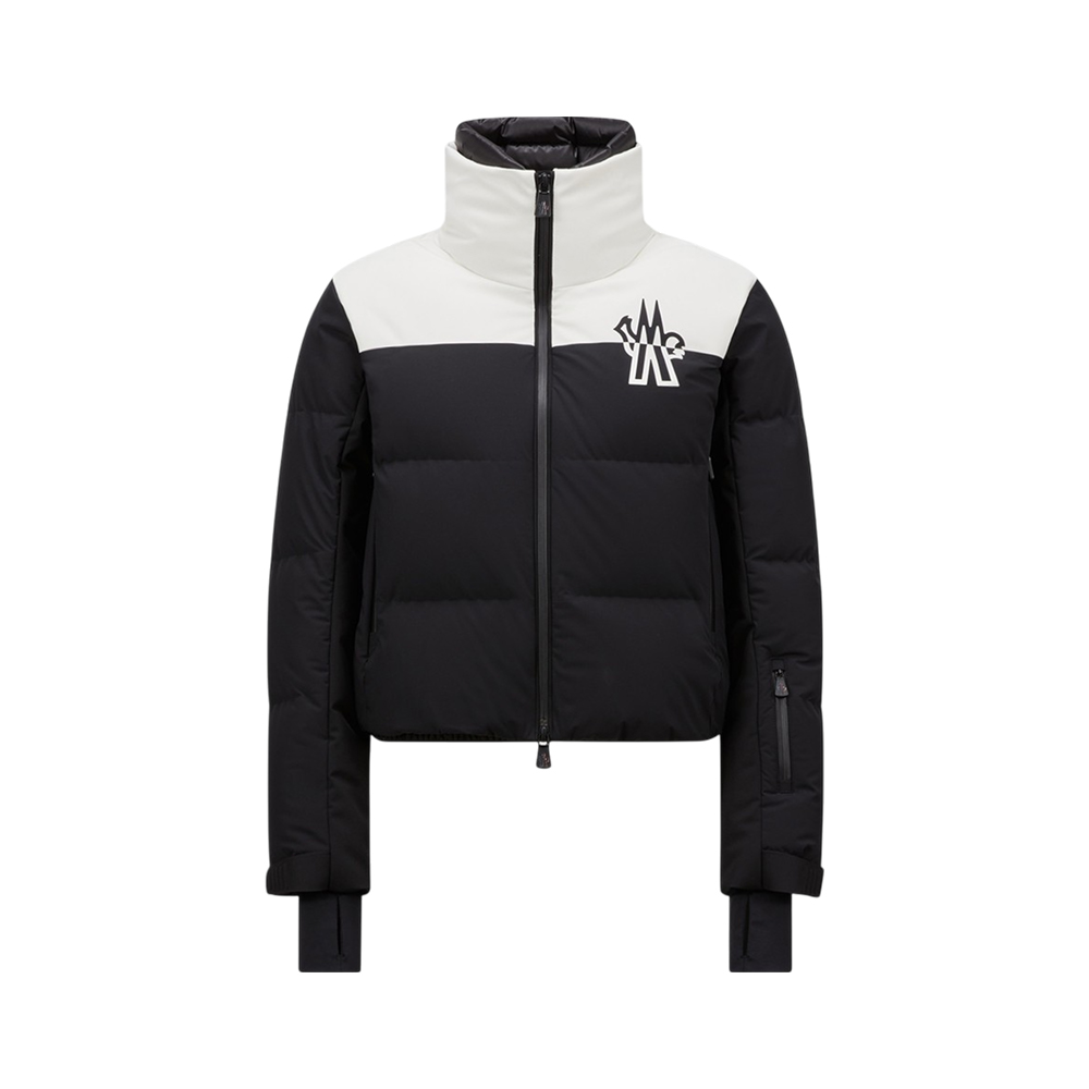 ジャケット MONCLER STENNES - Ski Down Jacket MONCLER GRENOBLE Stennes poplin-paneled quilted down ski