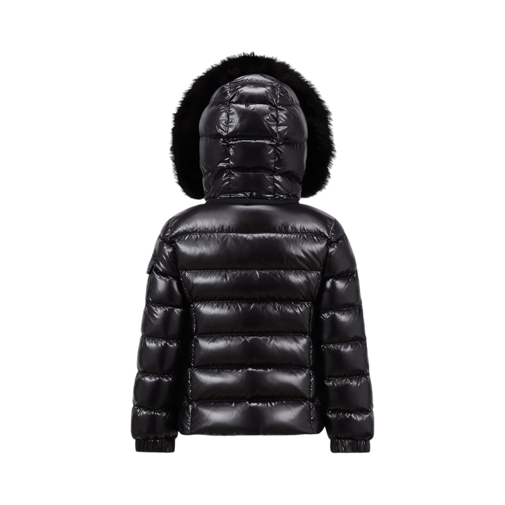 Moncler Kids Girls Badyf Down Jacket Black – voilà.id