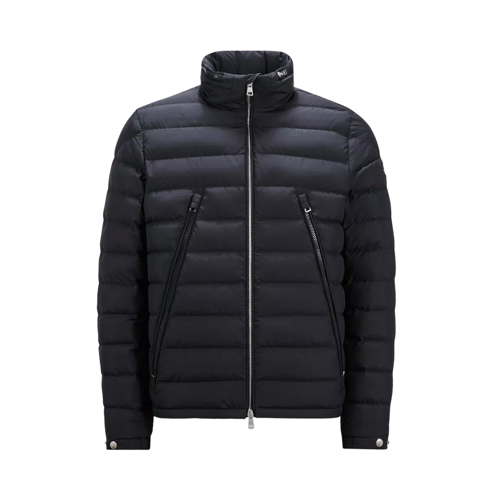 Moncler Alfit Short Down Jacket Black – voilà.id