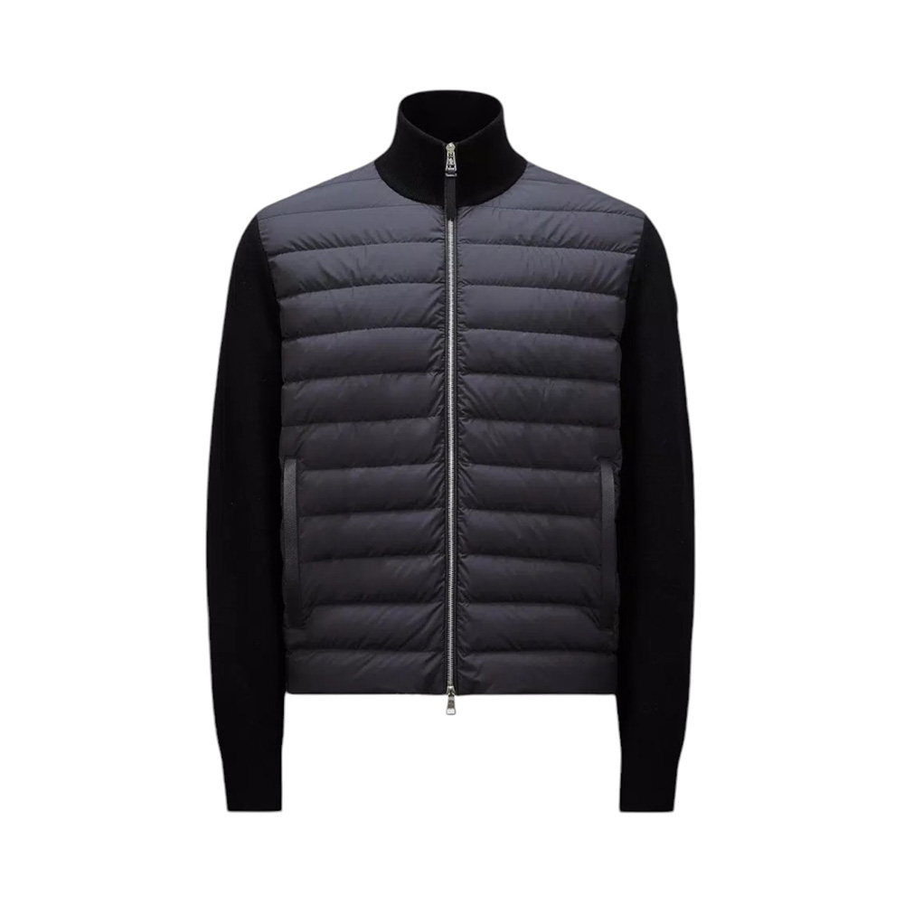 Moncler Padded Wool Cardigan With Zip K20919b00040m1131 778
