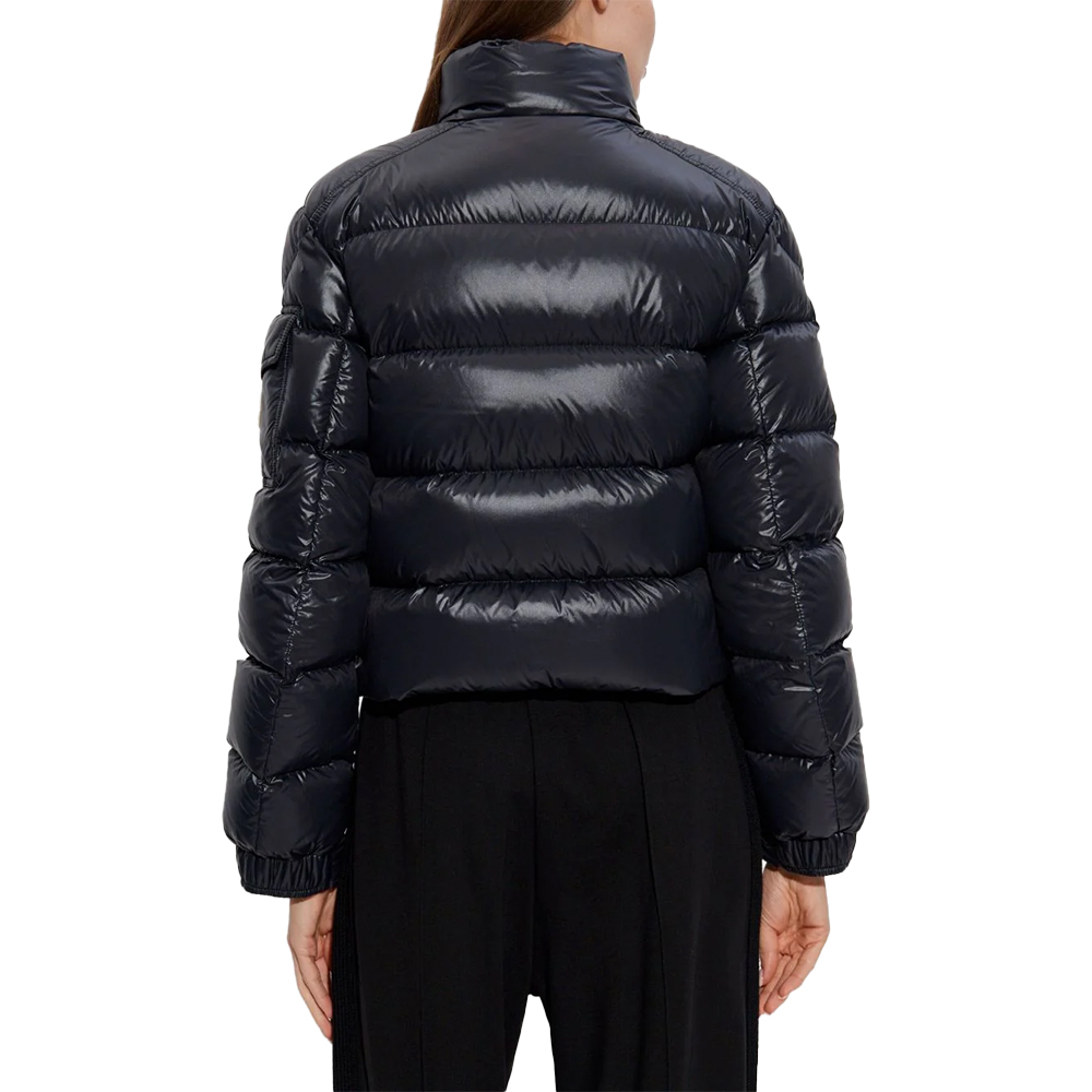Moncler Petra Short Down Jacket Black – voilà.id
