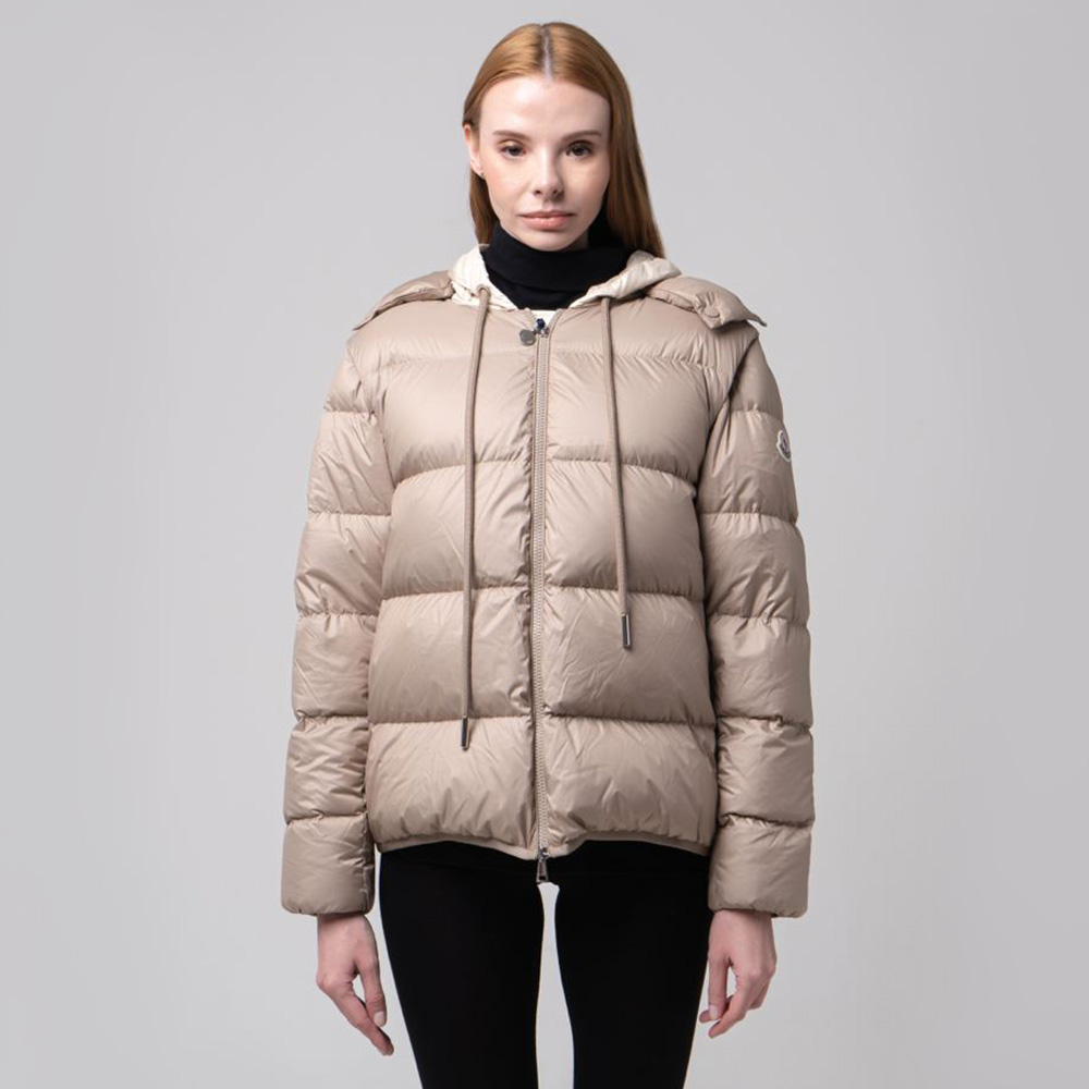 MONCLER ダウンジャケット 袖裾フリル MONCLER モンクレール レディース ダウン ブランド ダウン