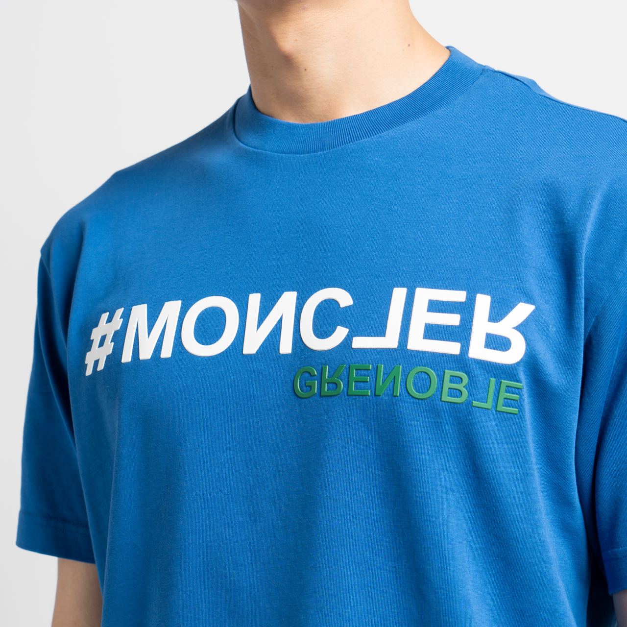 Moncler Grenoble Logo Print T-Shirt White – voilà.id