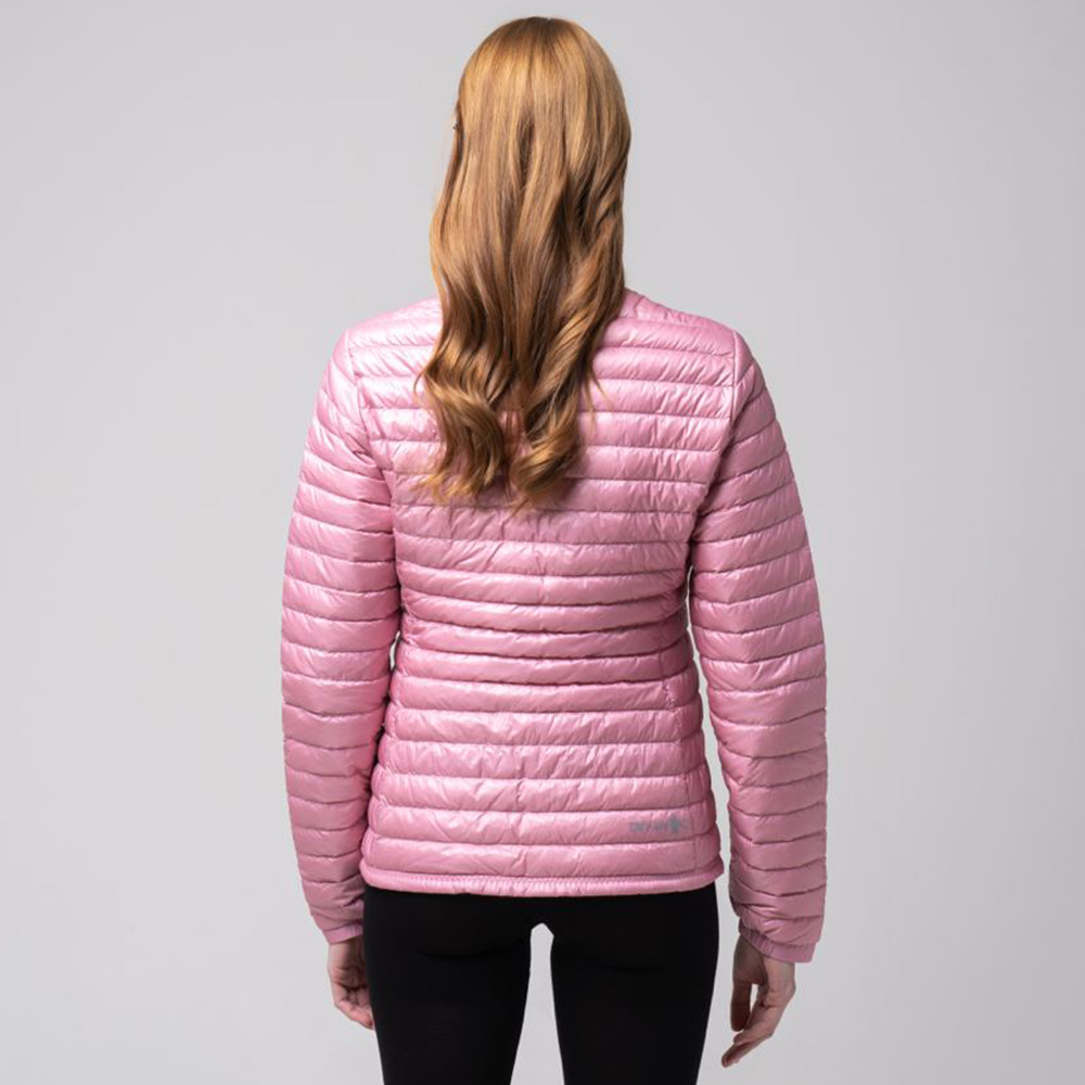 Moncler Pontaix Short Down Jacket Milk Pink Women – voilà.id