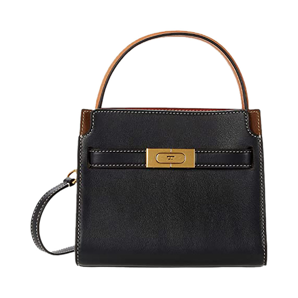 Lee Radziwill Petite Double Bag Black