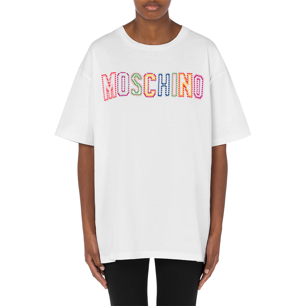Moschino FW22 CREWNECK T-SHIRT (07867241_2001) Moschino EN