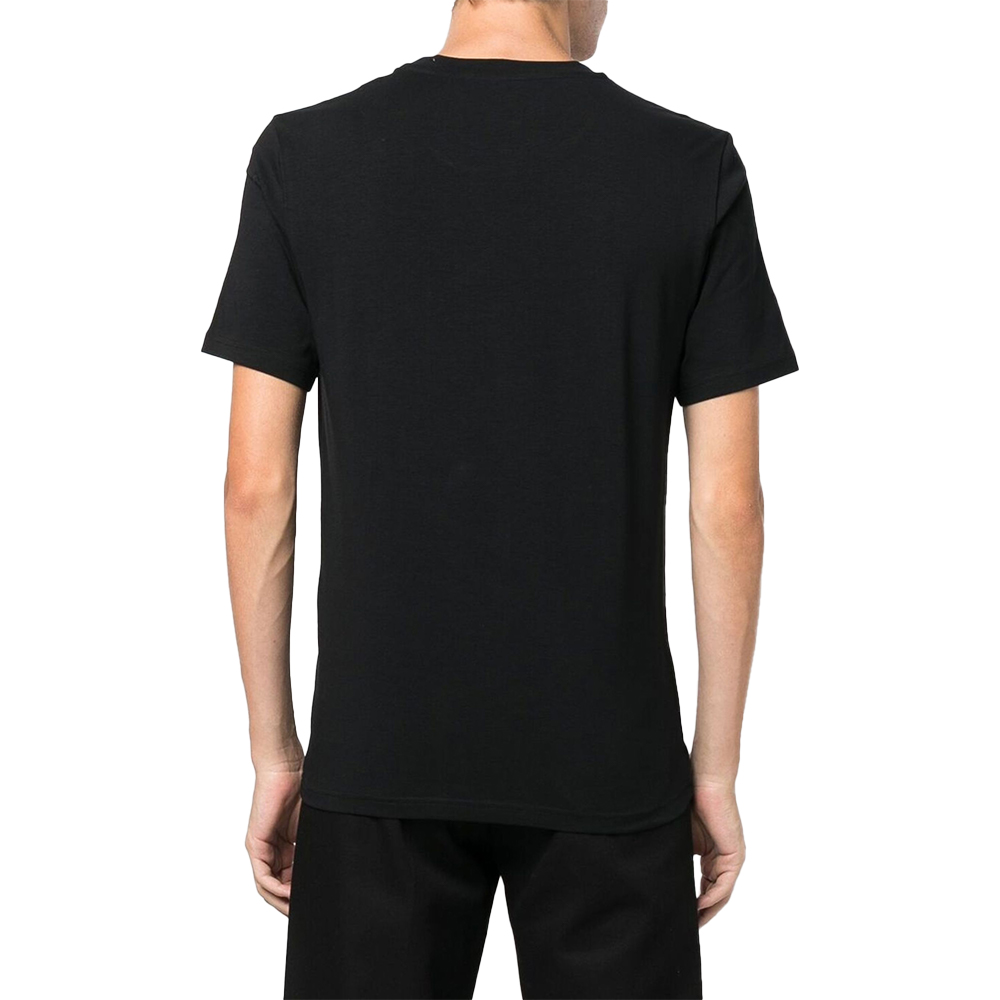 Tシャツ・カットソー Moschino Black Crepe T-Shirt MoschinoCouturefront_grande.