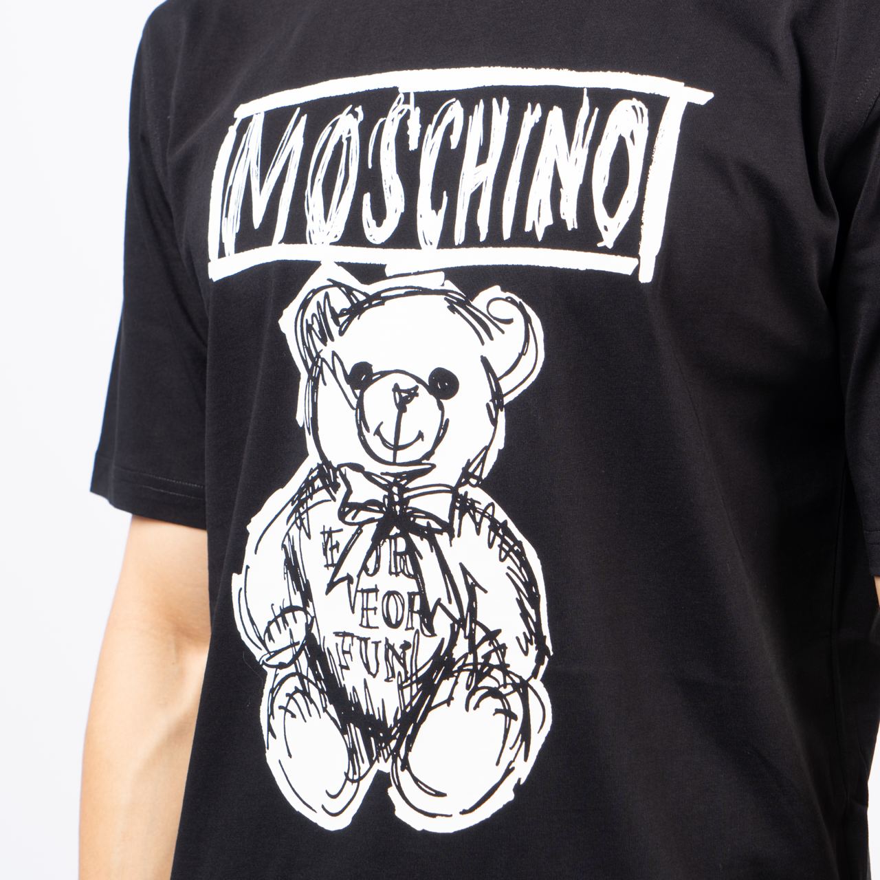 パーカー・フーディ Moschino Drawn Teddy Bear Sweatshirt Hoodie Moschino Teddy Bear | Moschino