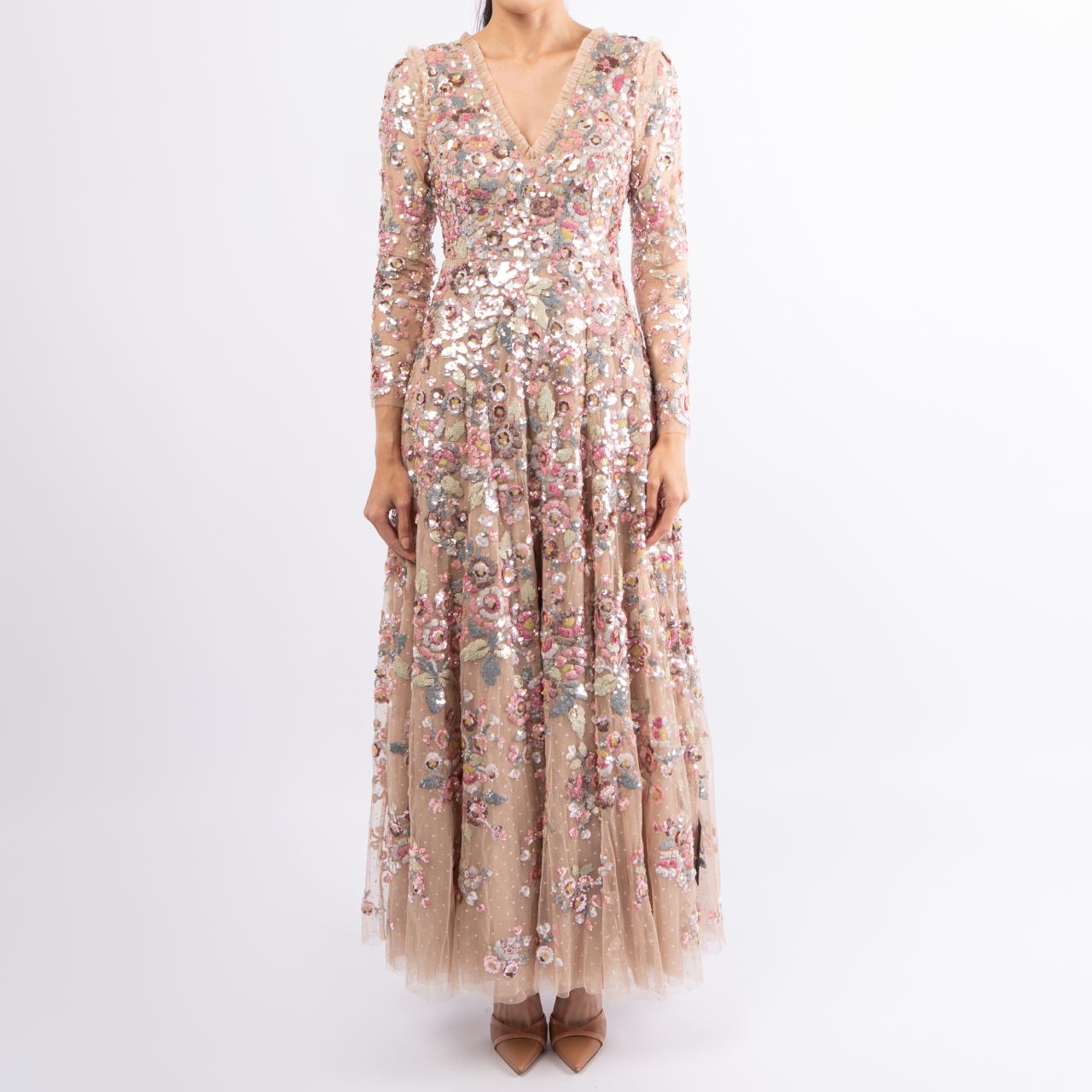 Sequin Midi Zalora Sequin Dress Needle Thread Sequin Paradise Long