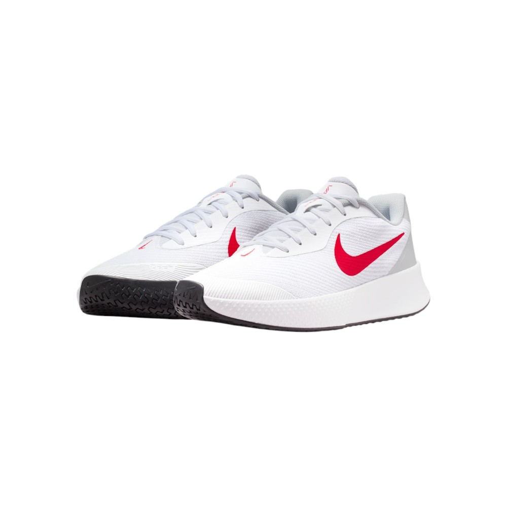 Nike Vapor Lite 3 Tennis Shoes White Light Crimson Men 