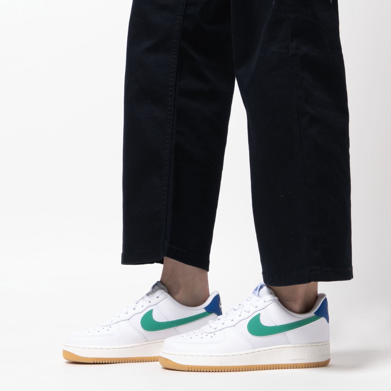 Air Force Low White Stadium Green Women