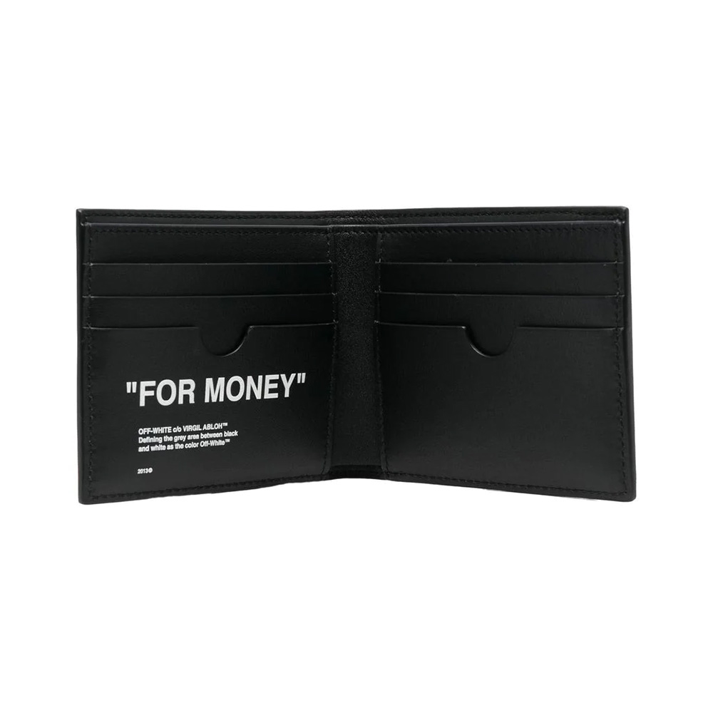 小物 off-white \"FOR MONEY\" OFF WHITE Black for Money” Wallet | eBay