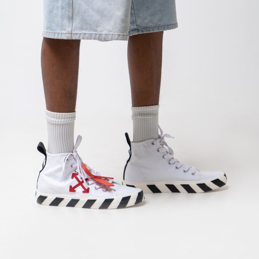 Off-White スニーカー MID VULCANIZED OMIA119S23FAB001-0125 Buy Off-White Vulcanized Mid 'Sand Burgundy
