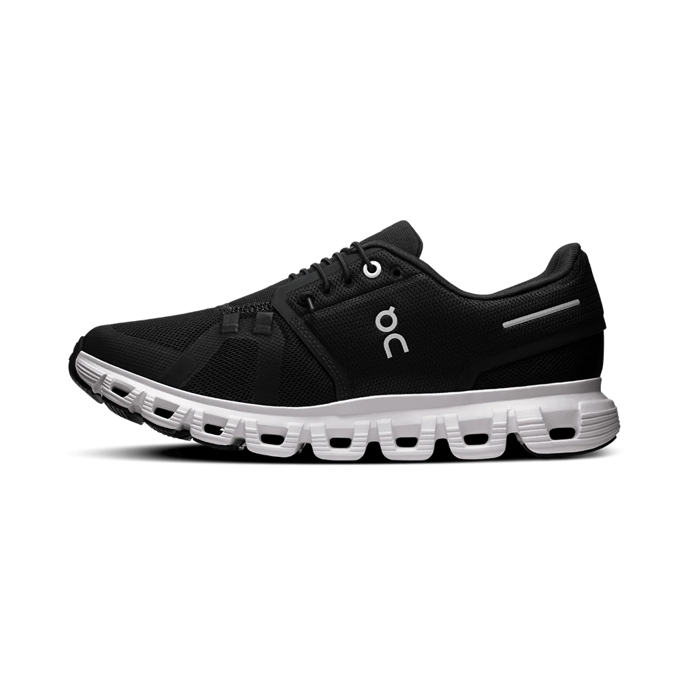 ON Cloud Low Top Sneakers Black White Women –