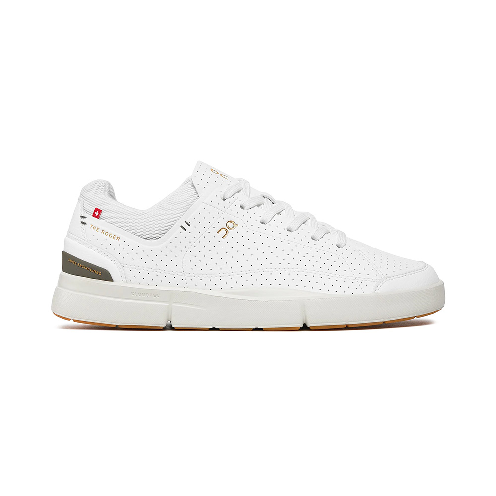 ON The Roger Centre Court Low Top Sneakers White Olive Men – voilà.id 