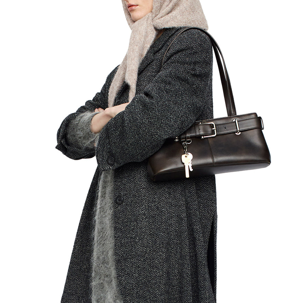 Osoi Brocle Mini Shoulder Bag Stone Black – voilà.id