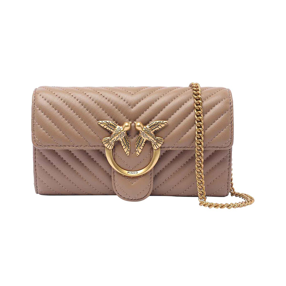 PINKO 104704A2ERZ99 関税送料込 天猫国际Pinko 【直营】Pinko品高女士LOVE BAG纯色款链条单肩斜