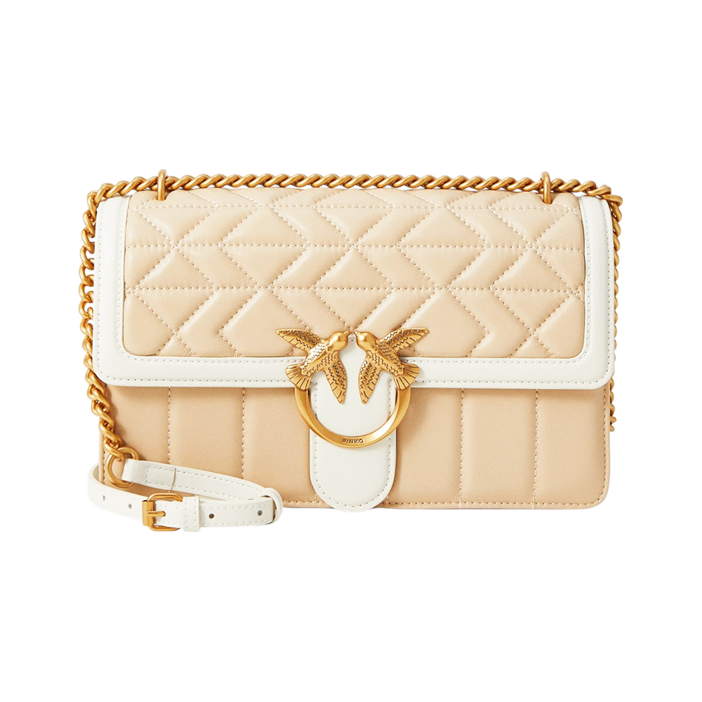 Crossbody Bags Pinko Baby Love Monogram Bag In Leather Pinko Love