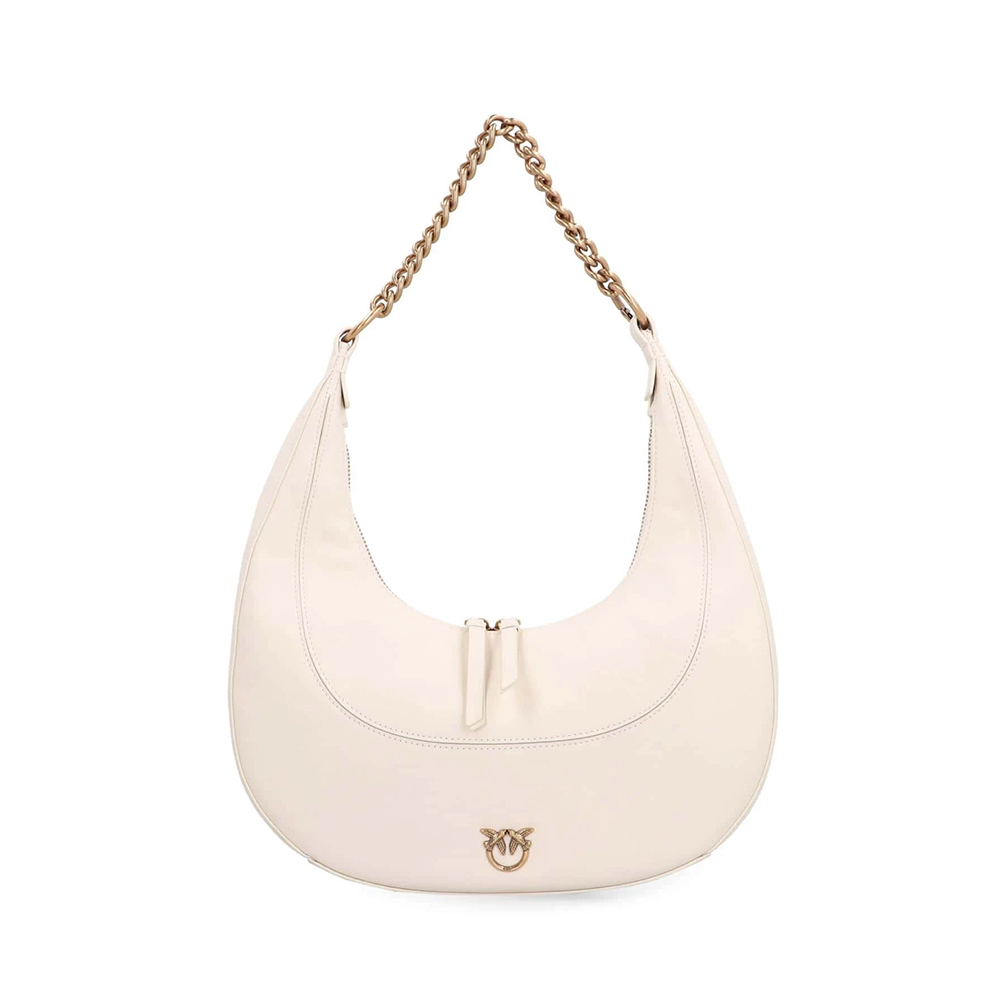 Pinko Brioche Hobo Classic Shoulder Bag White – voilà.id