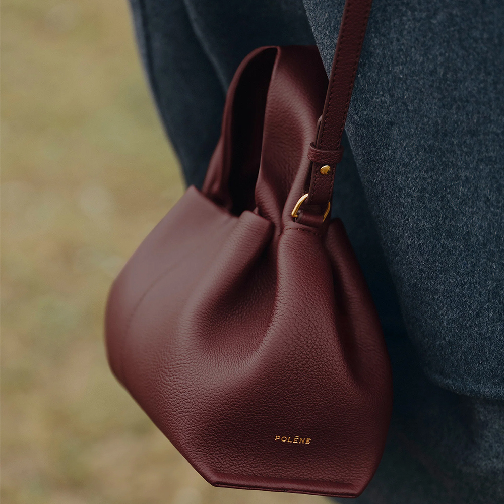 POLENE Number Nine Mini 限定バーガンディ Numero Neuf Mini POLENE