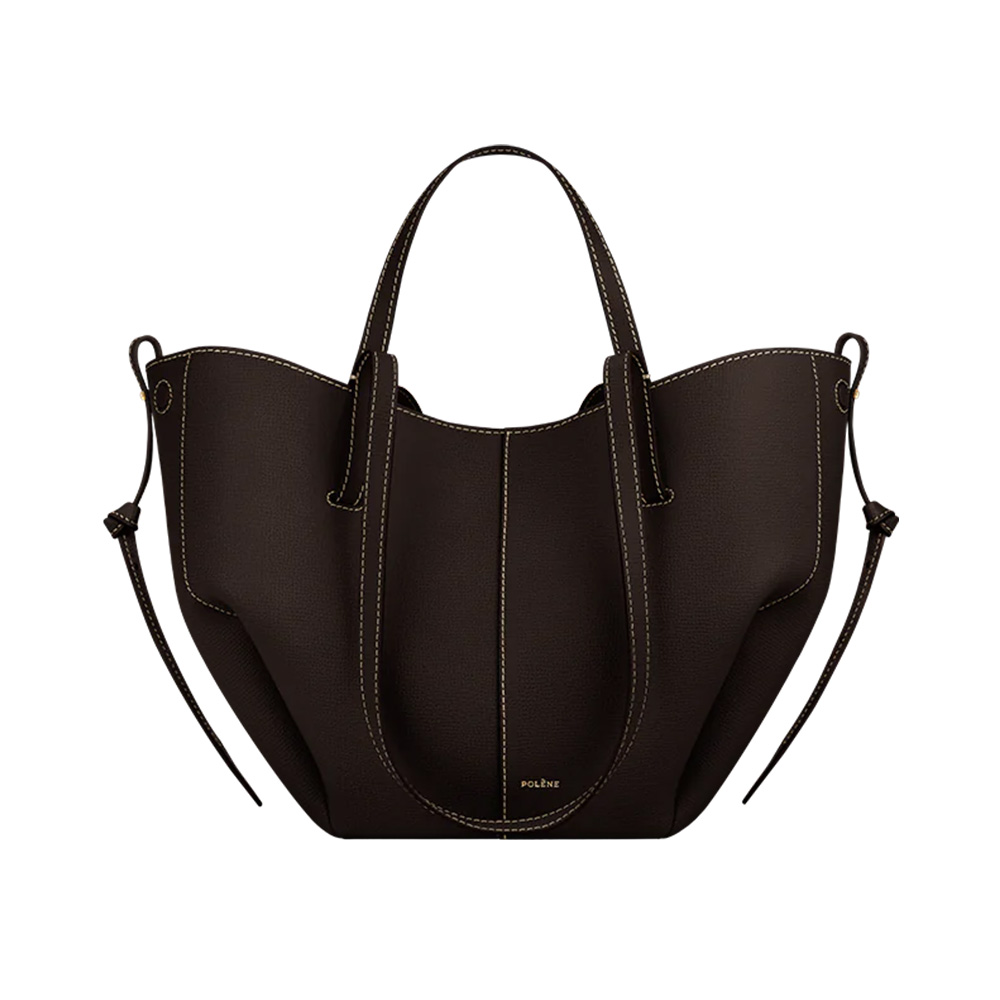 POLENE Cyme Small トートバッグ キャメル 2product-CYMEMINIGL-EBENE-Xms-