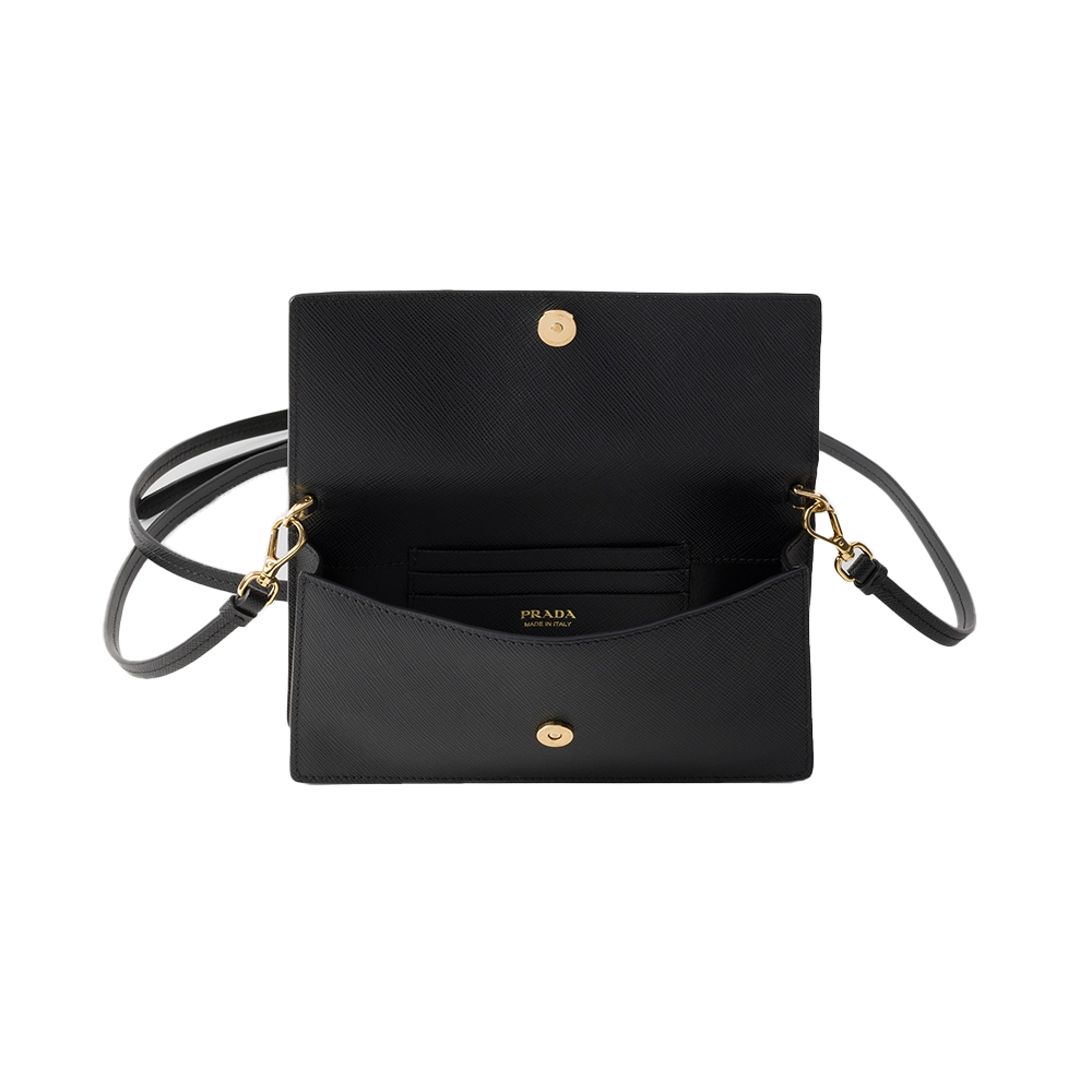Saffiano Mini Prada Crossbody Tas Prada Triangle Logo Saffiano