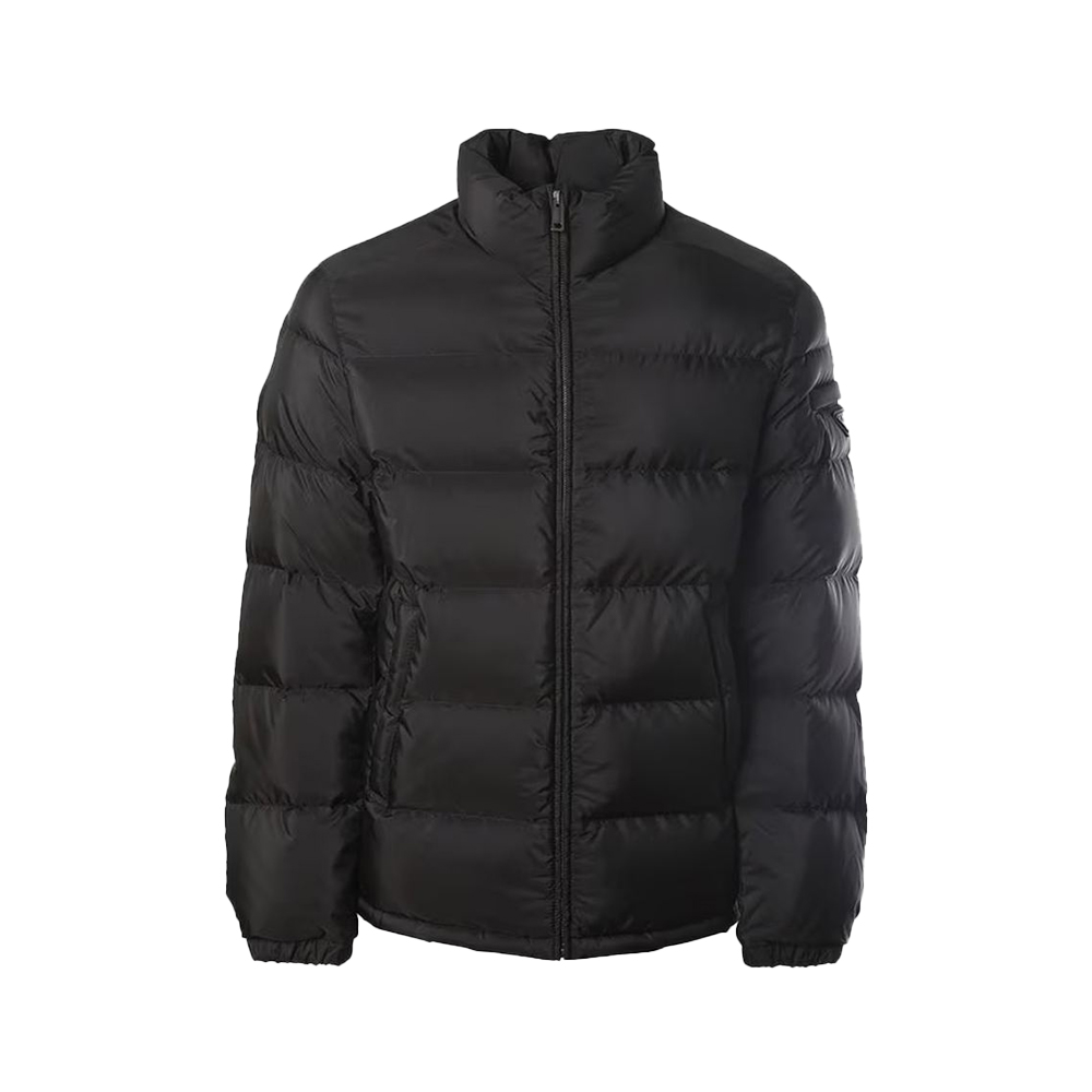 2010s prada triangle logo nylon jacket