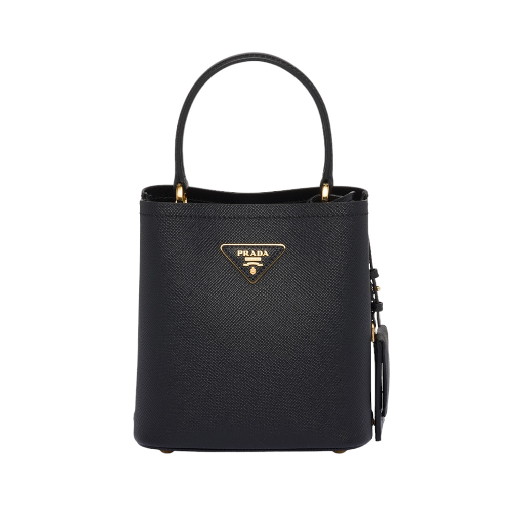 PRADA 00s docking leather shoulder bag
