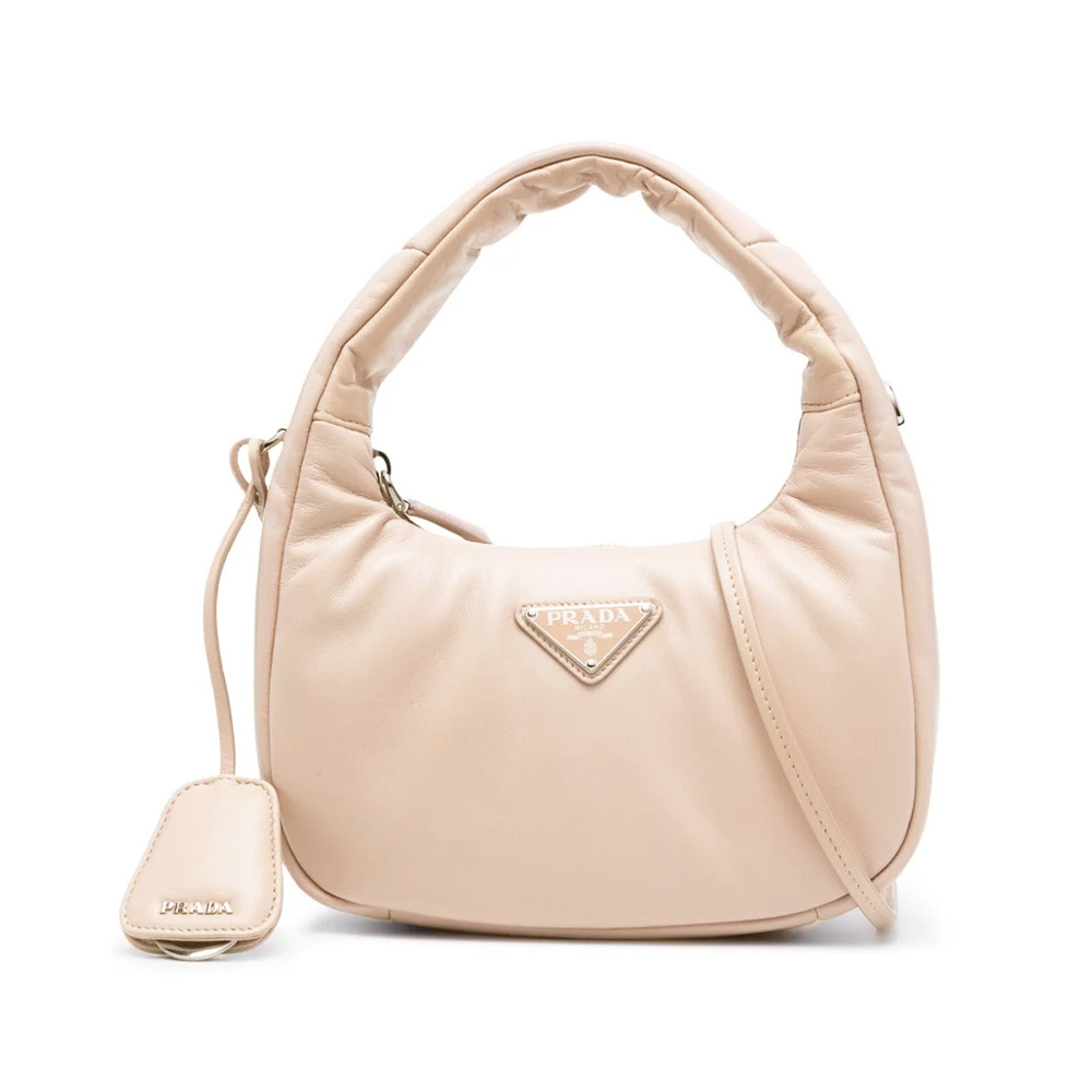 Prada Soft Padded Nappa Leather Mini Bag Black – voilà.id