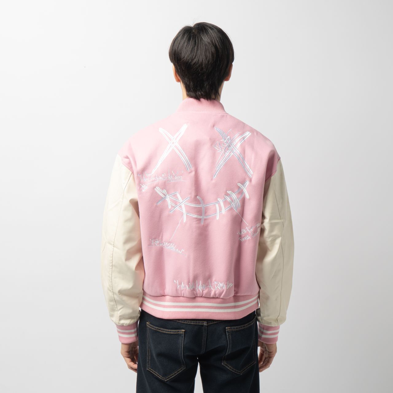 RIC Deconstructed Varsity Jacket Cream – voilà.id RIC Deconstructed Varsity Jacket Cream – voilà.id