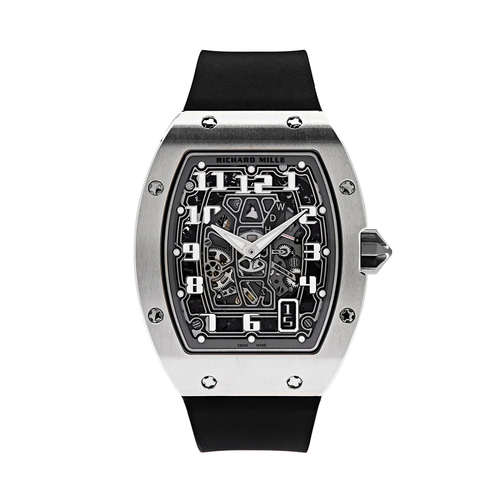 Richard Mille Automatic Extra Flat 38 RM 67-01 Titanium Rubber