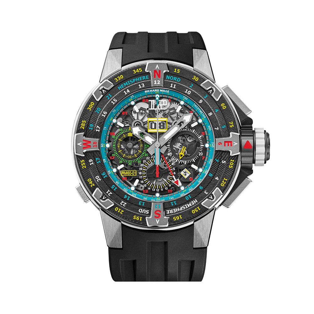 Richard Mille Automatic Flyback Chronograph 50 RM 60-01 Titanium