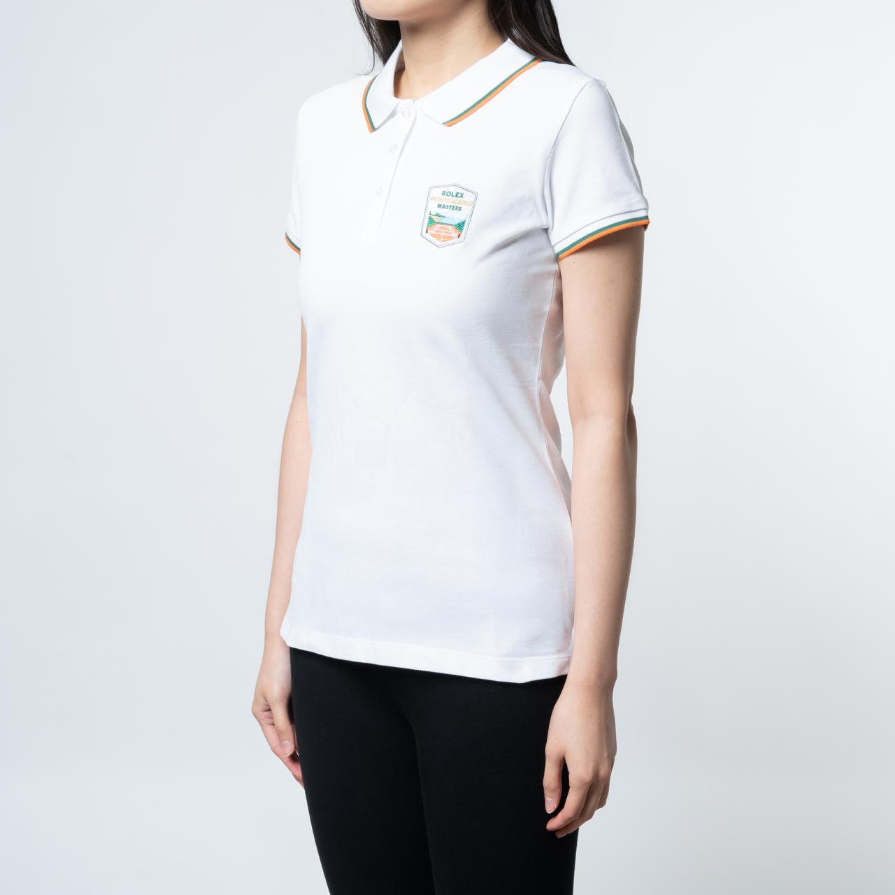 Masters Montecarlo Logo Polo Shirt White