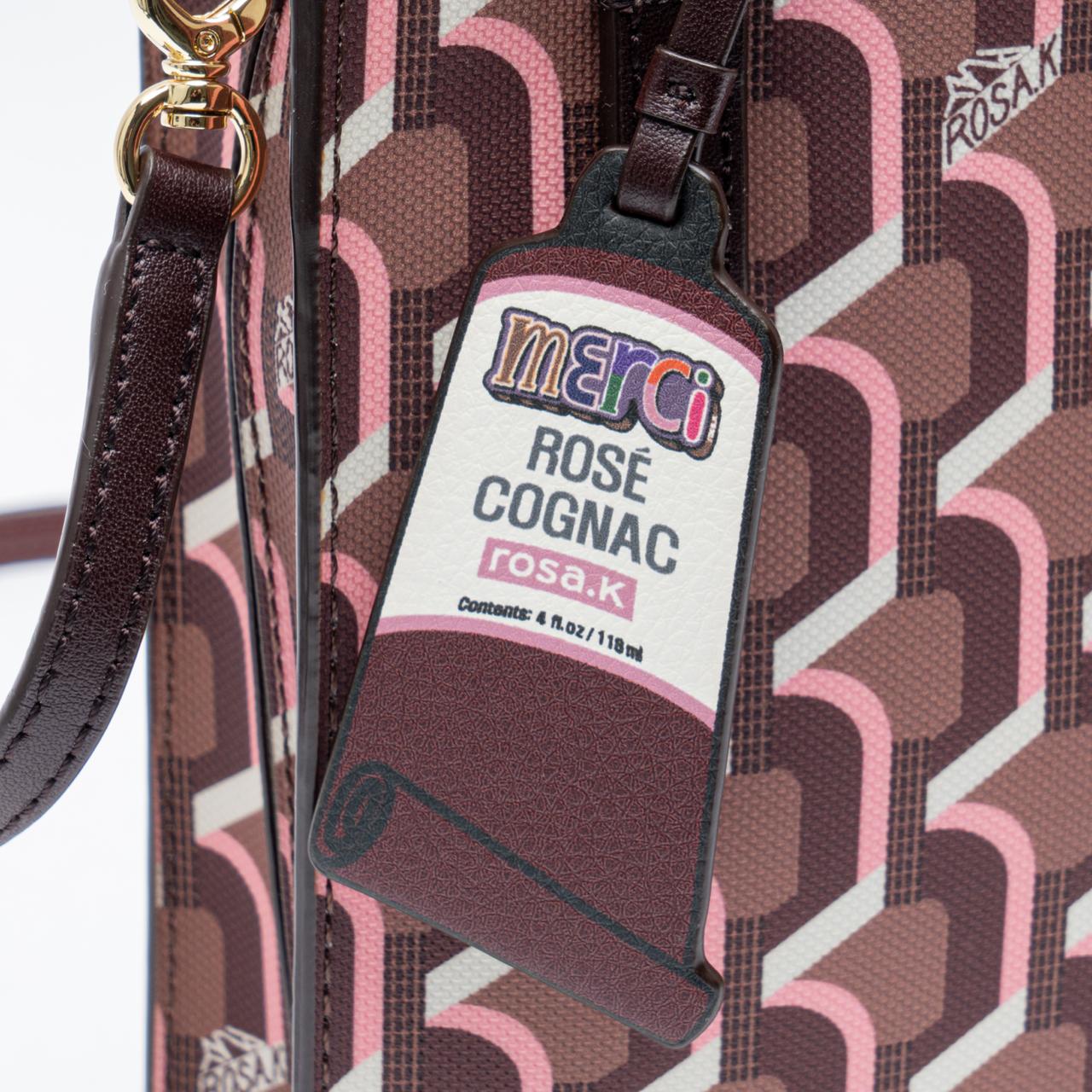 ROSA.K Cabas Monogram XS Tote Bag Oak Blue – voilà.id