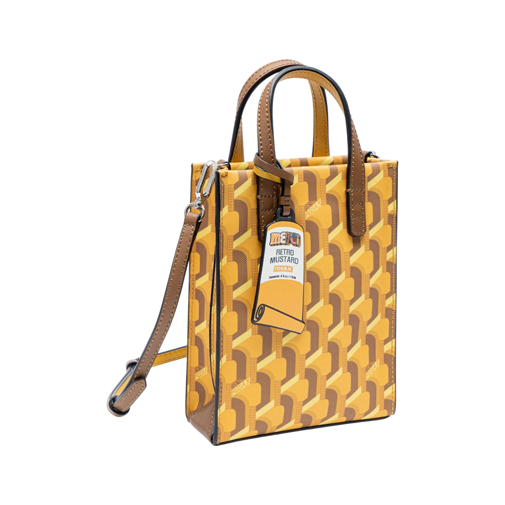 ROSA.K Cabas Monogram XS Tote Bag Rose Cognac – voilà.id